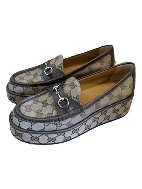 Gucci GG extreme Platform Horsebit Loafer